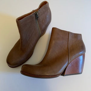 Natalya Demi-Wedge Booties